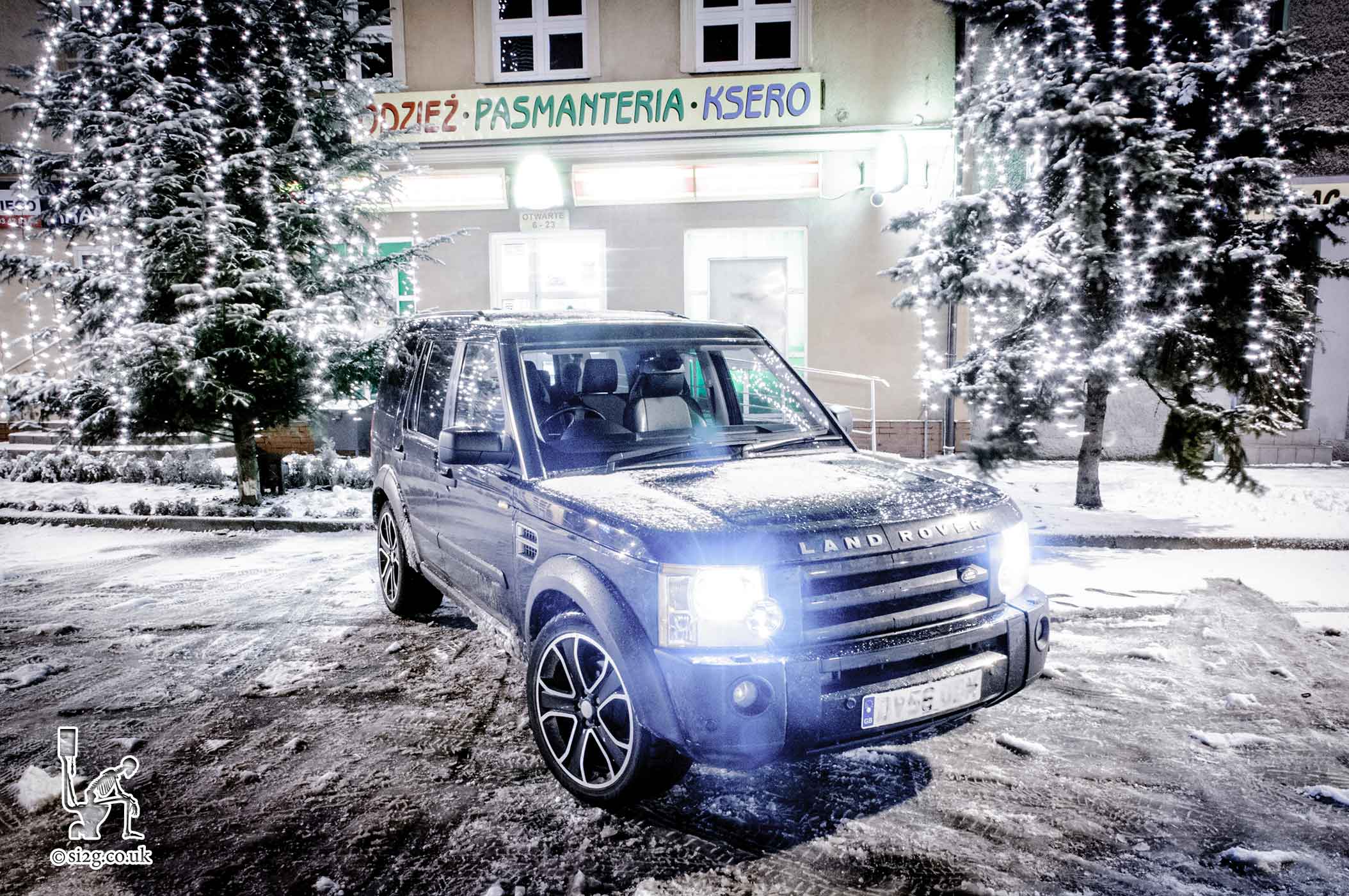 Winter Driving - This Land Rover Discovery 3 ventured across Europe during winter.  In Eastern Europe this 2006 model endured temperatures down to minus twenty degrees celsius.  And during the journey across Germany it was just about able to creep up to 120 miles per hour.  But most impressive of all was its handling of the steep icy mountain roads of Poland.  Where all other vehicles were sliding around in chaos at the foot of a particularly steep hill this Disco 3 activated its ICE driving mode and headed straight to the top, without a single wheel-spin or slide.